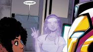 N.A.T.A.L.I.E.'s first appearance in the comics (Ironheart #2) | Image Source: Marvel